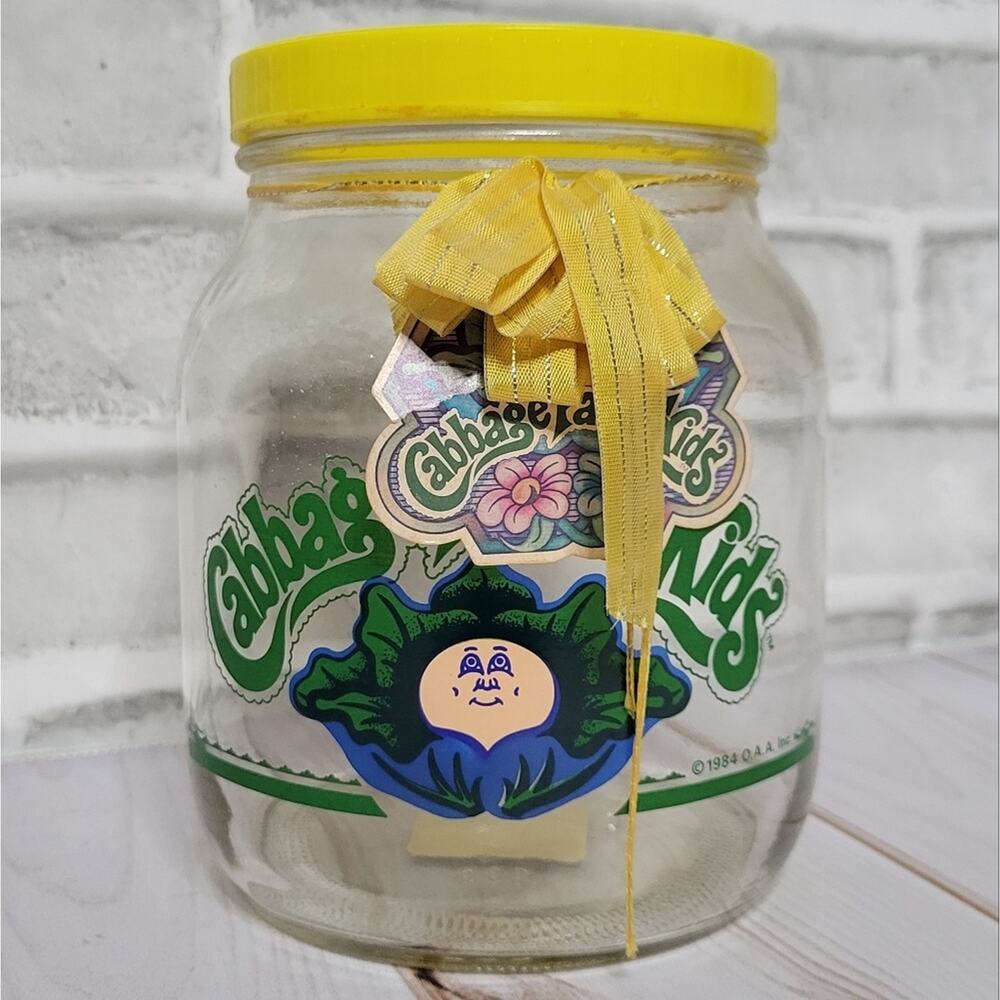 Vintage Cabbage Patch Jar - w/ original tags